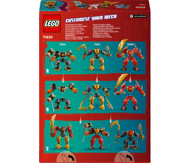 LEGO Ninjago 71839 Mech bojowy spinjitzu Arina - 1331652 - zdjęcie 10